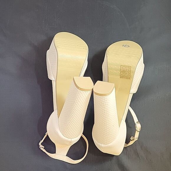 BRAND NEW  WOMEN"S PLASFORM HIGH HEEL  ADJUSTABLE BUCKLE ANKLE STRAP SANDAL - Picture 13 of 14